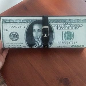 "$100 Bill" Clutch